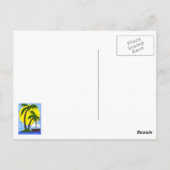 Weltleben in Florida Postkarte (Rückseite)