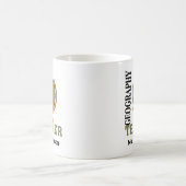 Weltlehrer für Geografie Kaffeetasse (Mittel)