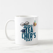 Weltlehrertag Kaffeetasse (Links)