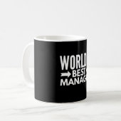 Weltleitender Manager Kaffeetasse (Vorderseite Links)