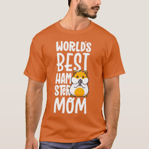 Weltleites bestes Hamster Mama Shirt für Girl Hamm