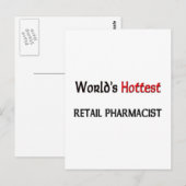 Weltleitest Apotheker Postkarte (Vorne/Hinten)