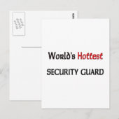 Weltleitest-Sicherheitsgarde Postkarte (Vorne/Hinten)