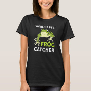 Weltleitster Froschfänger Junge und Mädchen 1 T-Shirt