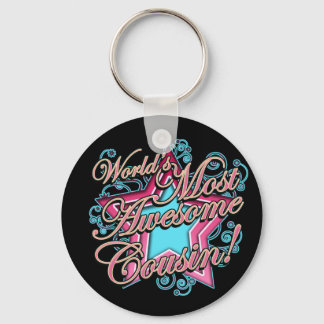 Weltleitster Phantastischer Cousin Schlüsselanhänger