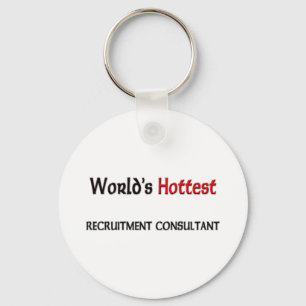 Weltleitster Rekrutierungsberater Schlüsselanhänger