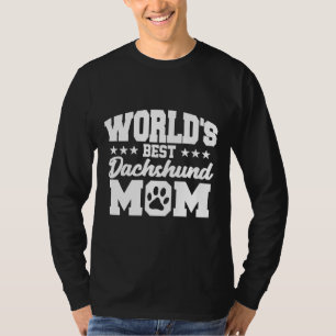 Weltleitungen Beste Dackel Mama T-Shirt