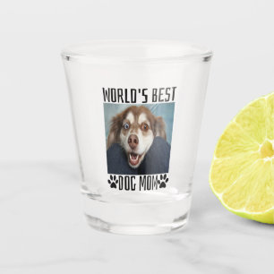 Weltleitungen Beste Hunde-Mama Schnapsglas