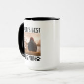 Weltleitungen Beste Hunde-Mama Tasse (Vorderseite Links)