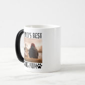 Weltleitungen Beste Hunde-Mama Verwandlungstasse (Vorderseite Links)