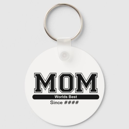 Weltleitungen der besten Mama Mütter Tag Schlüssel Schlüsselanhänger (Vorderseite)