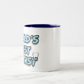 Weltleitungen Zweifarbige Tasse (Mittel)