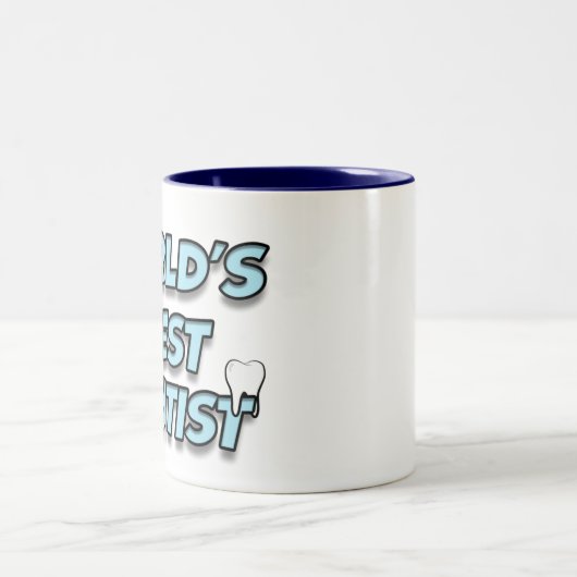 Weltleitungen Zweifarbige Tasse (Mittel)