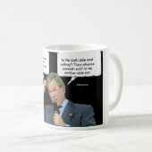 Weltliche Gedanken Kaffeetasse (VorderseiteRechts)