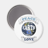 Weltliebe Magnet (Vorderseite/Rückseite)