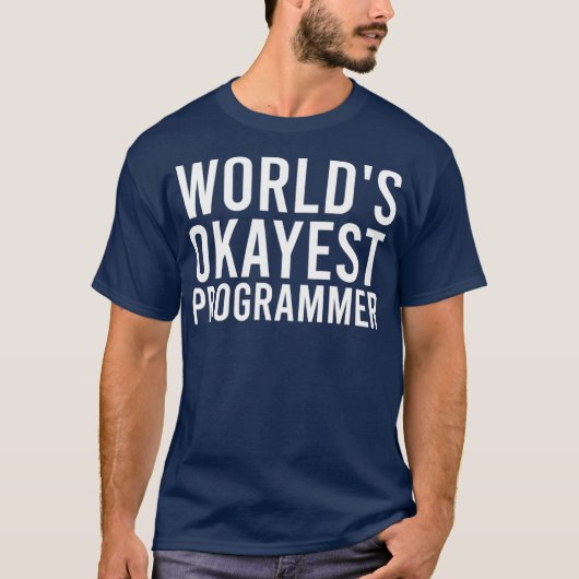 Weltmarken-Token-Programmierer Funny Programmieren T-Shirt (Vorderseite)