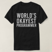 Weltmarketingsoftware: Der Programmierer Funny Pro T-Shirt (Design vorne)