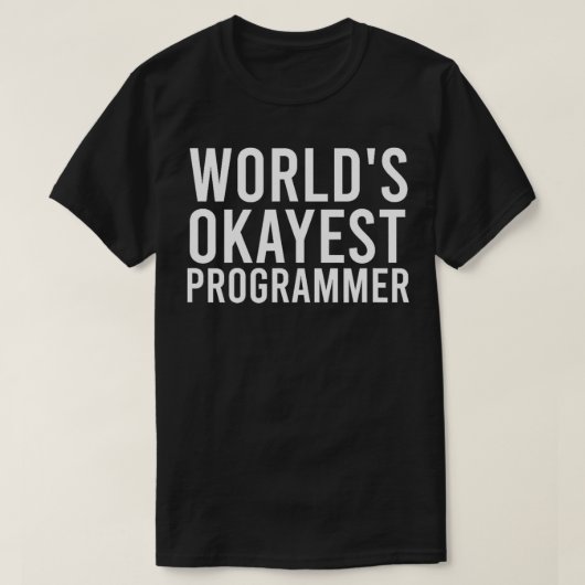 Weltmarketingsoftware: Der Programmierer Funny Pro T-Shirt (Design vorne)