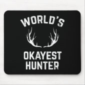 Weltmarkt-Hunter-Funny-Jagd Mousepad (Vorne)