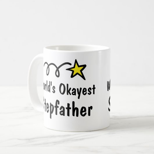 Weltmarkt-Stepfather-Kaffee-Tasse-Geschenk Kaffeetasse (Vorderseite Links)