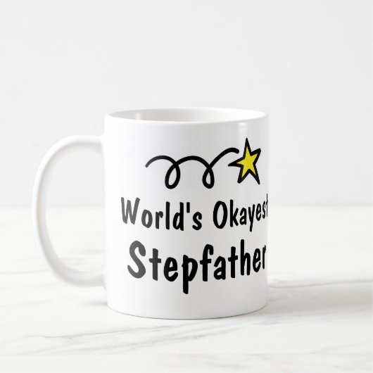 Weltmarkt-Stepfather-Kaffee-Tasse-Geschenk Kaffeetasse (Links)