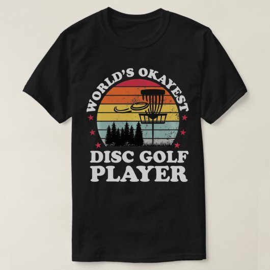 Weltmarkt: Token Golf Player Funny Frisbee Golf T-Shirt (Design vorne)