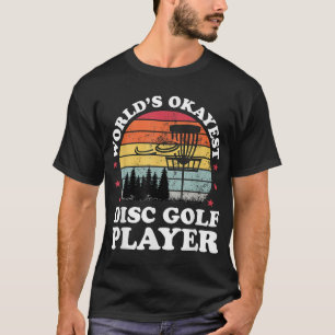Weltmarkt: Token Golf Player Funny Frisbee Golf T-Shirt