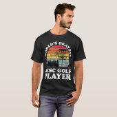 Weltmarkt: Token Golf Player Funny Frisbee Golf T-Shirt (Vorne ganz)