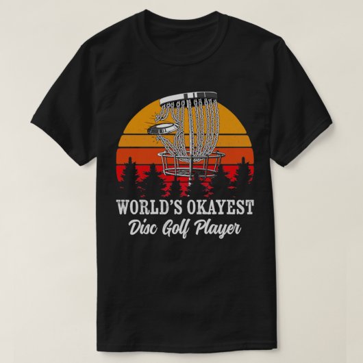 Weltmarkt: Token Golf Player Golf Frisbee T-Shirt (Design vorne)
