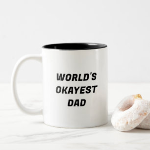 Weltmarkt-Vater Funny Typografy Tasse