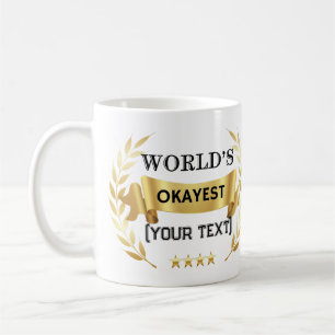 Weltmarkthaufen [Benutzerdefinierter Text] Funny G Kaffeetasse