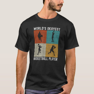 Weltmarkts-Basketball-Spieler Funny Basketball T-Shirt