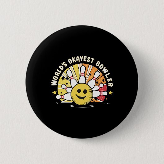 Weltmarkt's passest Bowler Funny Bowling Ll and Bu Button (Vorderseite)
