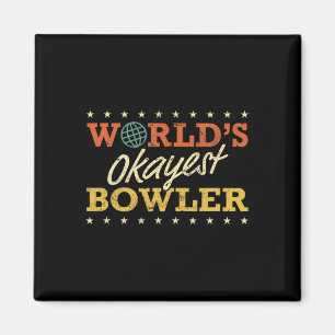 Weltmarkts "Super Bowler" Bowling Funny Sarcastic Magnet