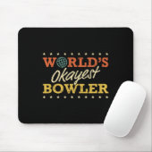 Weltmarkts "Super Bowler" Bowling Funny Sarcastic Mousepad (Mit Mouse)