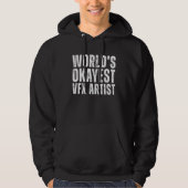 Weltmarkts-VFX-Künstlerin Funny Animation Artist Hoodie (Vorderseite)