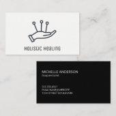 Weltmedizin | Akupunktur Visitenkarte (Vorne/Hinten)