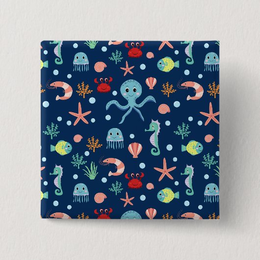 Weltmeer Button (Vorderseite)