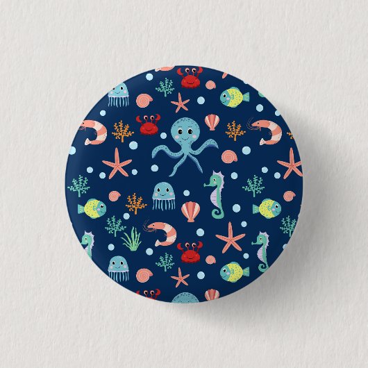 Weltmeer Button (Vorderseite)