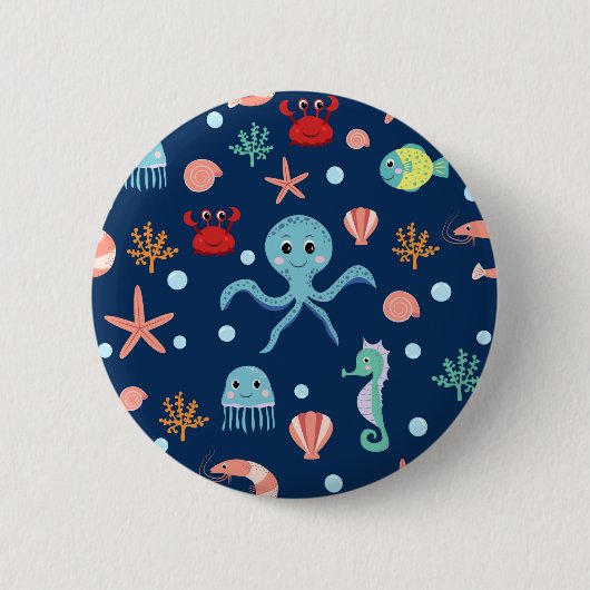 Weltmeer Button (Vorderseite)