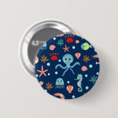 Weltmeer Button (Vorne & Hinten)