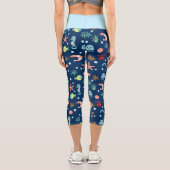 Weltmeer Capri Leggings (Rückseite)