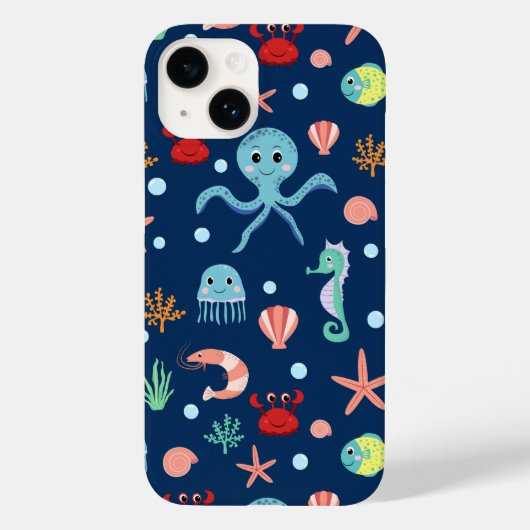 Weltmeer Case-Mate iPhone Hülle (Rückseite)