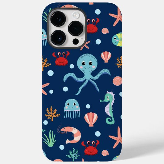 Weltmeer Case-Mate iPhone Hülle (Rückseite)