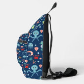 Weltmeer Crossbody Bag (Rechts)