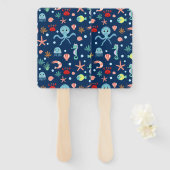 Weltmeer Fächer (Vorne und Hinten)