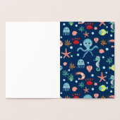 Weltmeer Folienkarte (Innenseite)