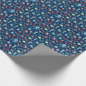Weltmeer Geschenkpapier (Ecke)