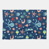Weltmeer Geschirrtuch (Horizontal)