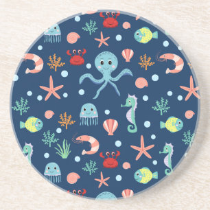 Weltmeer Getränkeuntersetzer